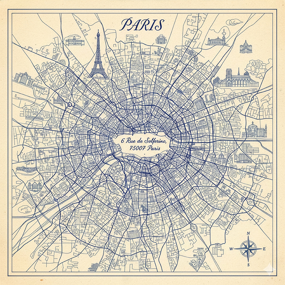 Paris chromatic map 11