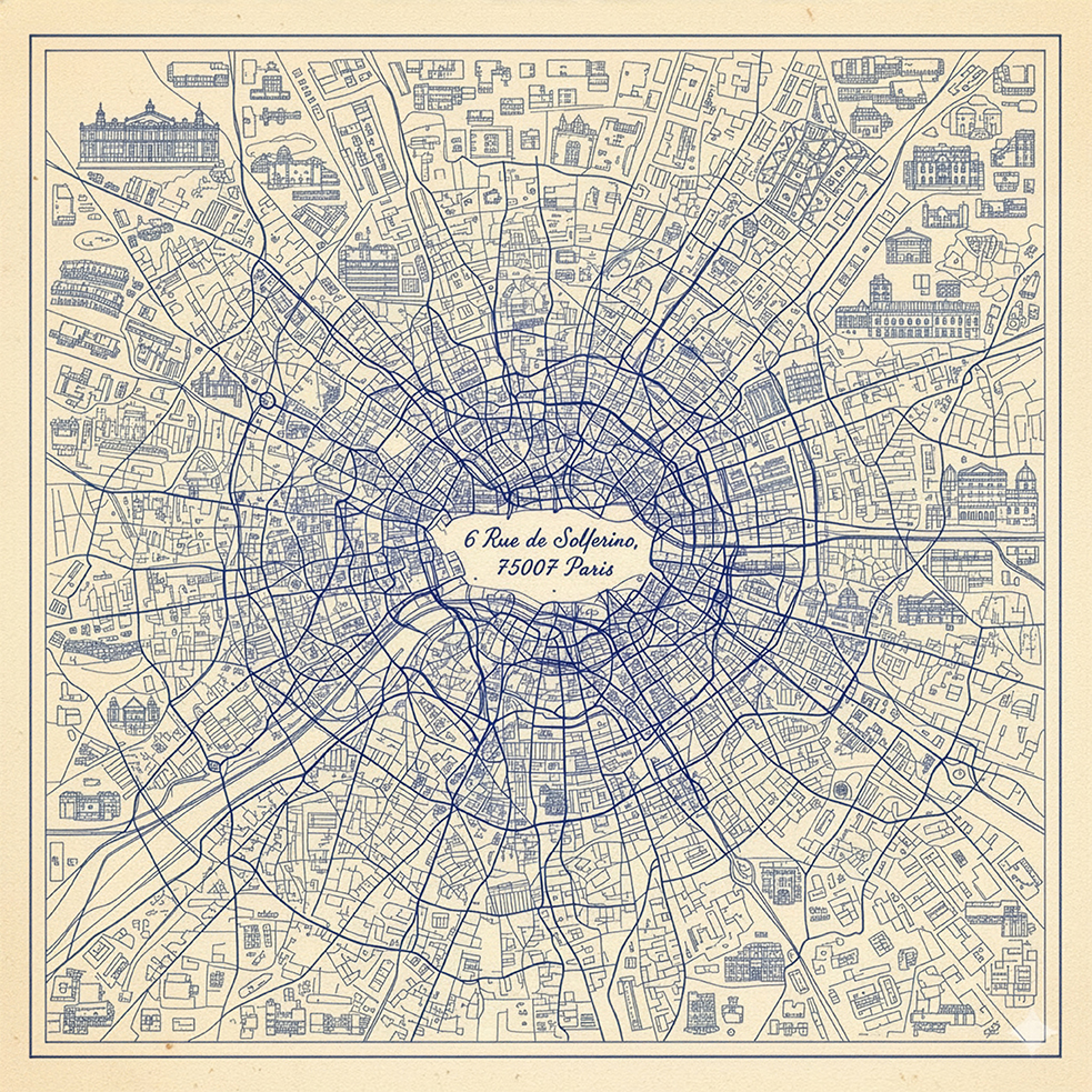 Paris chromatic map 12