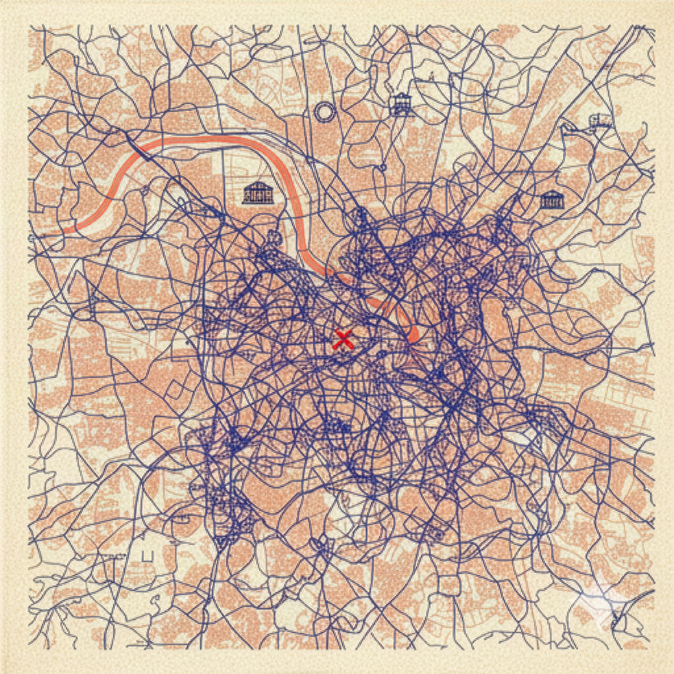 Paris chromatic map 22