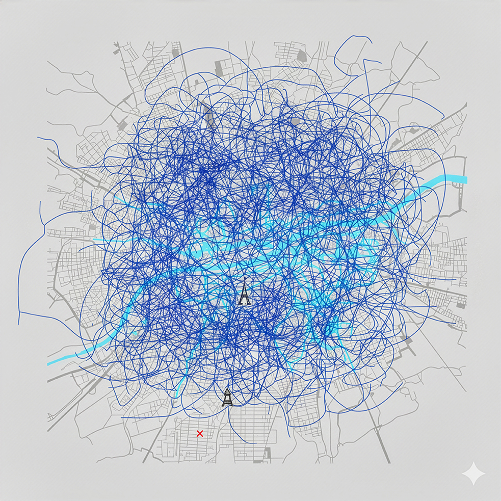 Paris chromatic map 23